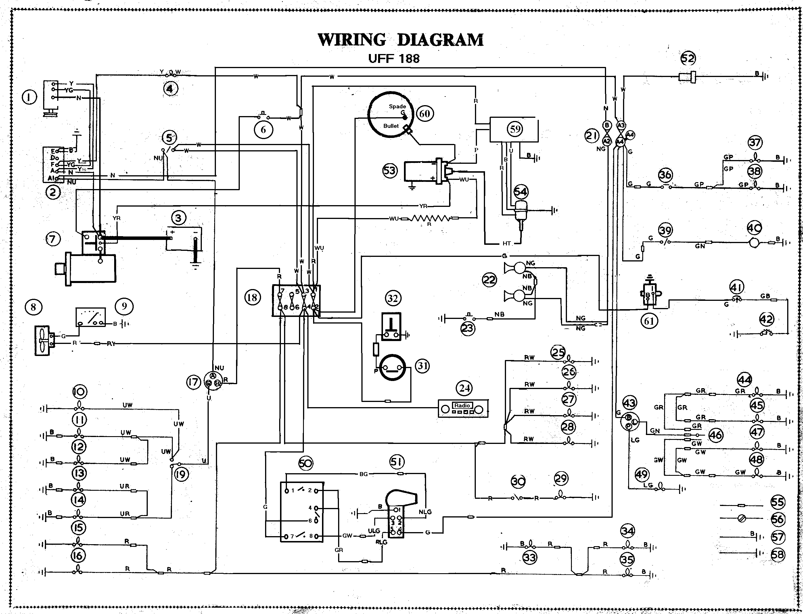 automobile wiring diagram