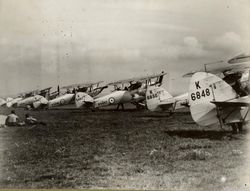 A row of Hawker Hinds