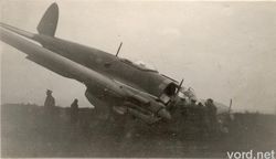 Heinkel HE 111 Crash Landing