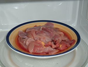 Pheasant meat