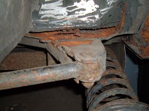 Watts Linkage mounting rust