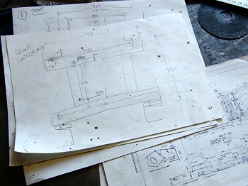 Datsun 240Z jig drawings