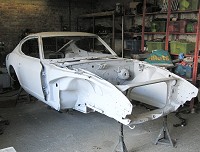 Datsun 240Z body restoration