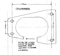 Crossmember drawing