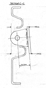 spring seat section drawing