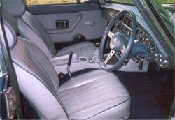 Leather interior