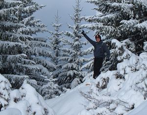 John in the trees