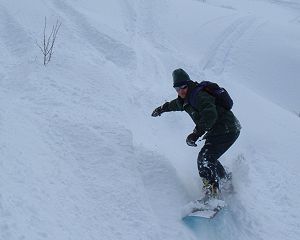 Me in powder