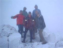 Group at top of Schiehallion