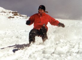 Arianna in powder