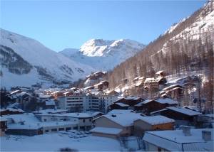 Val d'Iere from our appartment