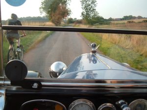 Driving the Austin 12