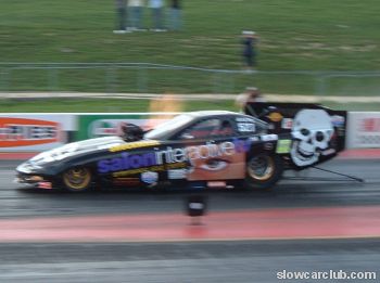 Funny Car in Action