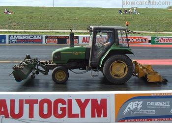 Santa Pod Tractor